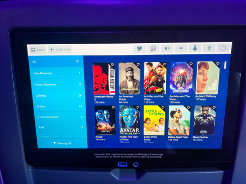 Review: Air Transat Club Class (premium economy)