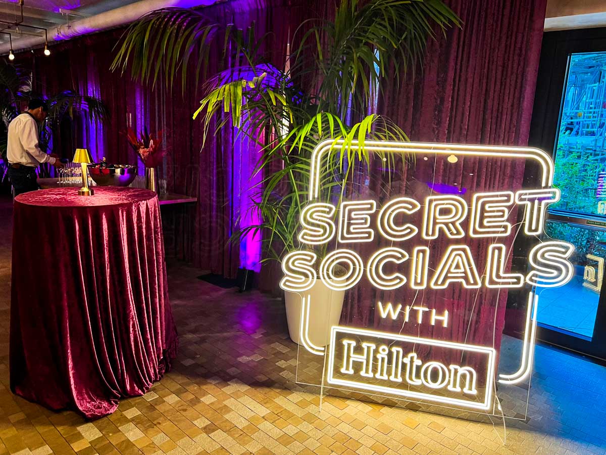 Hilton Secret Socials are back