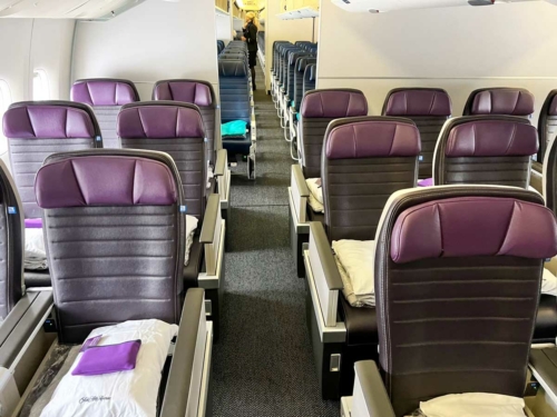 Review United Premium Plus (premium economy) London to San Francisco