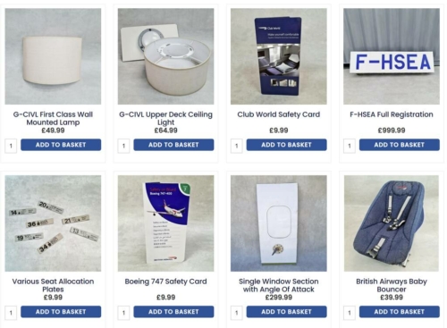 Air Salvage International spare parts