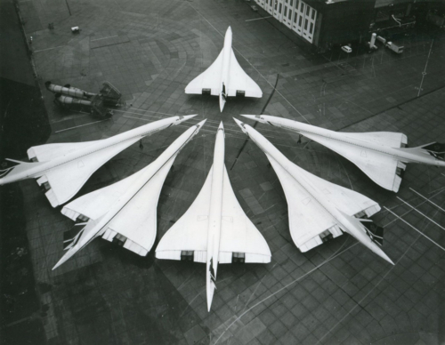 Barbados Concorde moving