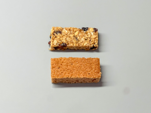 British Airways economy snacks flapjack banana bread