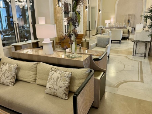 Carlton Cannes lobby bar