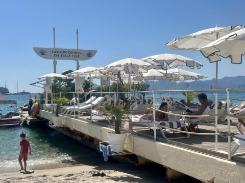 Carlton Cannes beach club