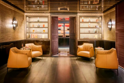 Carlton Cannes cigar lounge