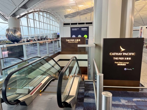 Review: Cathay Pacific's The Pier First Class lounge, Hong Kong
