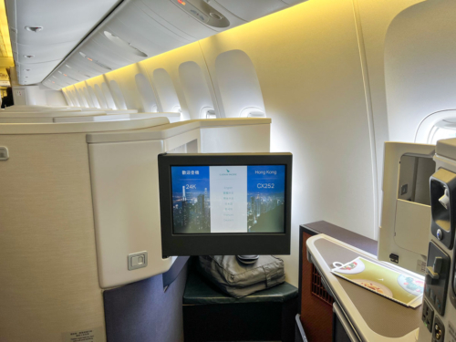 Review: Cathay Pacific business class from London to Hong Kong