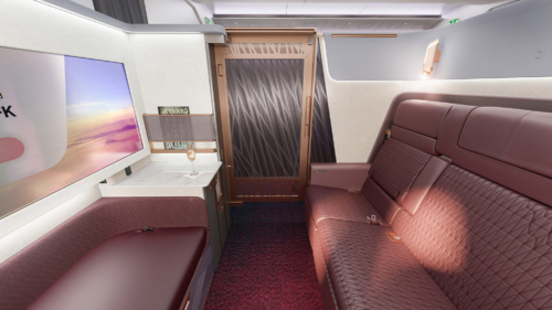 Japan Airlines new A350 first class seat