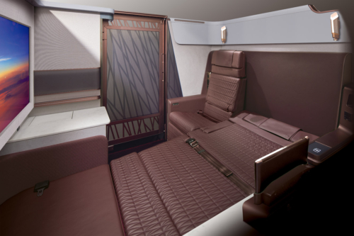 Japan Airlines new A350 first class seat