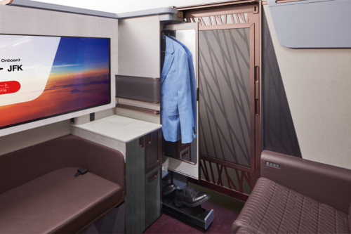 Japan Airlines new a350 first class seat