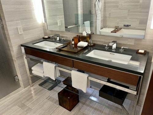 Park Hyatt New York bathroom