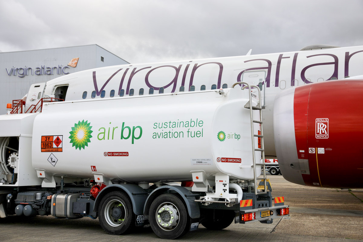 Onboard 'Flight100' - the first transatlantic flight powered by 100% sustainable aviation fuel