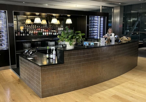 British Airways Galleries First lounge Heathrow Terminal 5 bar