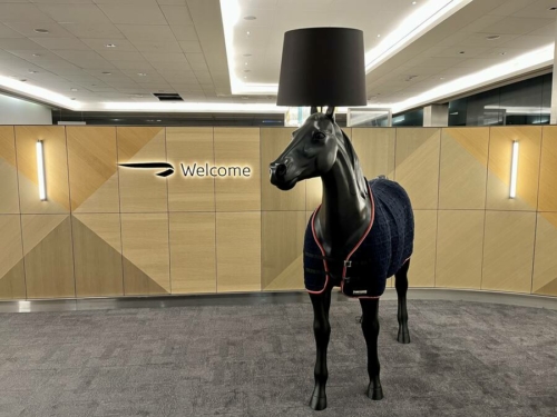 British Airways Galleries First lounge