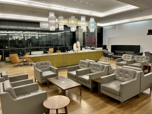 Galleries First BA lounge Heathrow T5