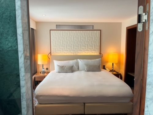 Ritz Carlton Vienna hotel bedroom