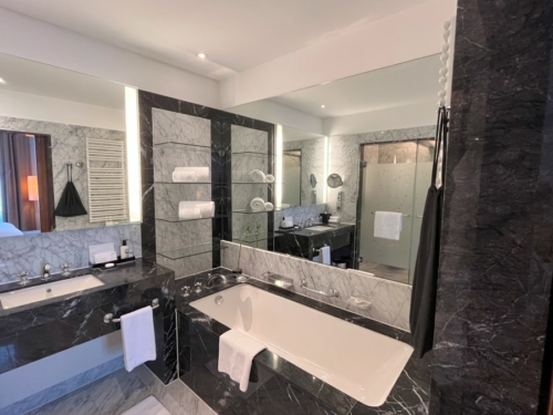 Ritz Carlton Vienna hotel bathroom