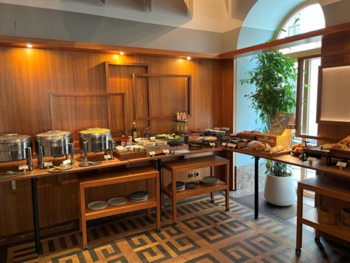 Ritz Carlton Vienna breakfast