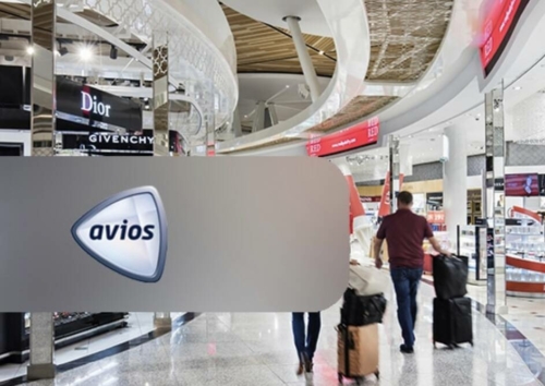Earn avios at world duty free at Heathrow with red by dufry