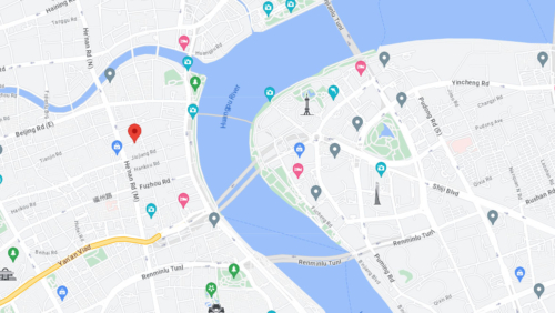 Shangai Edition hotel map