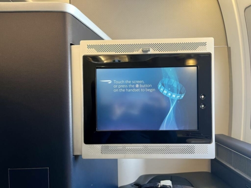 British Airways A380 First Class seat