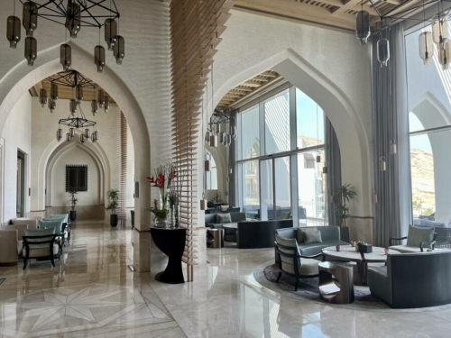 Jumeirah Muscat Bay lobby lounge
