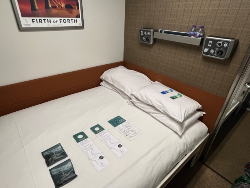 Caledonian Sleeper bed