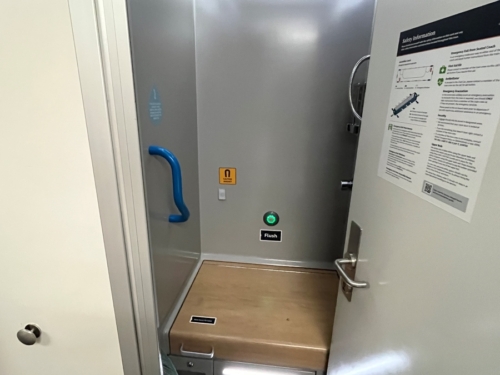 Caledonia Sleeper shower