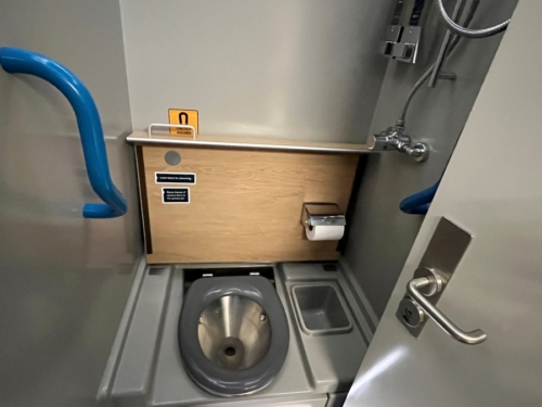 Caledonian Sleeper toilet