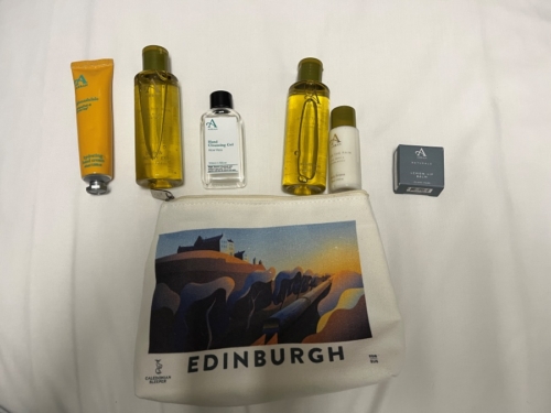 Caledonian Sleeper amenity kit
