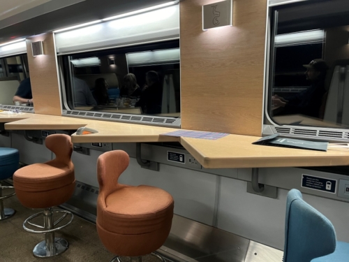 Caledonian Sleeper Club Car