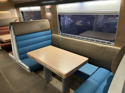 Caledonian Sleeper Club Car