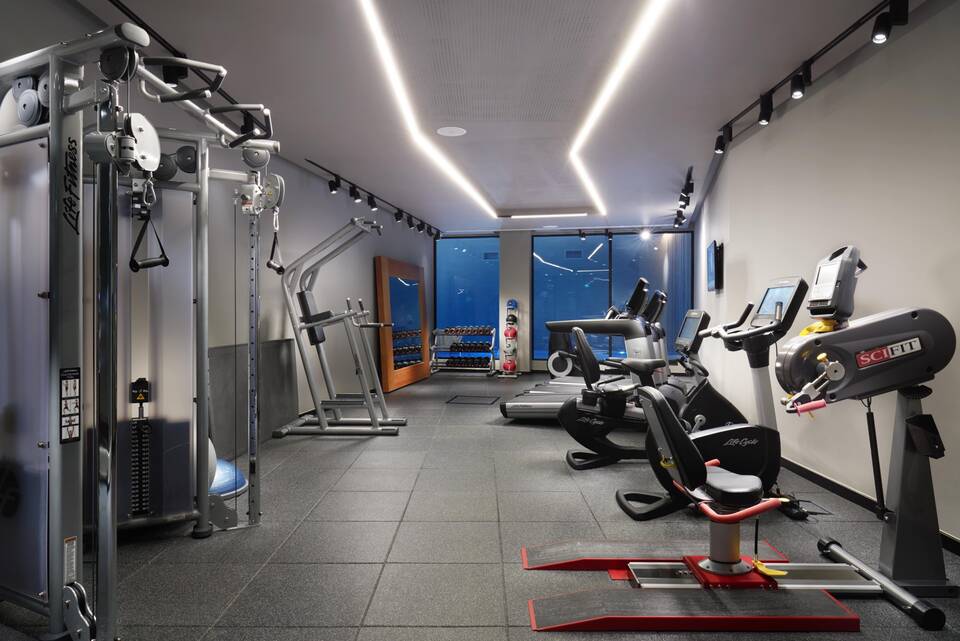 Hilton Bankside gym