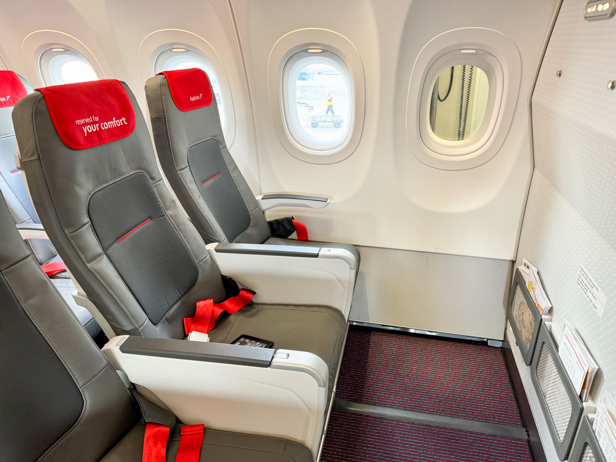 Austrian Airlines short haul business class