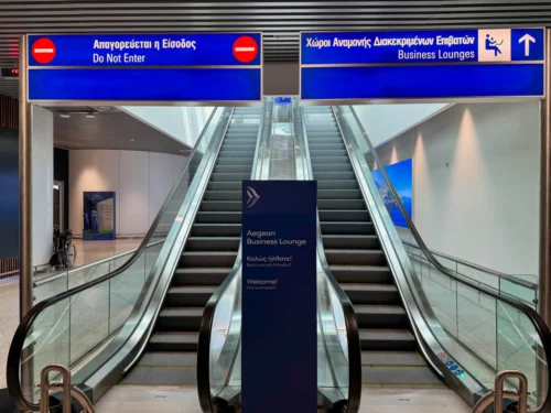 Review: Aegean Airlines Business Lounge A (non-Schengen), Athens