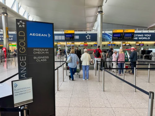 Review: Aegean Airlines short haul business class