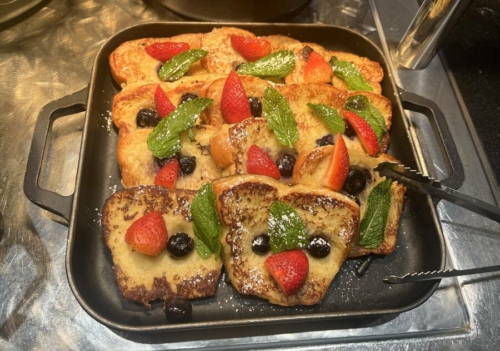 American Express Centurion Lounge Heathrow Airport buffet
