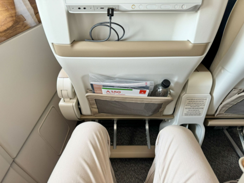 Review: Emirates Premium Economy from London to Dubai