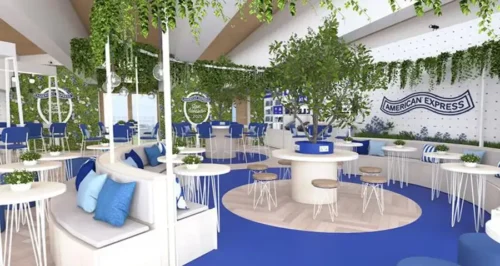 American Express Lounge Wimbledon