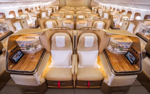 Emirates boeing 777 refurbished business class