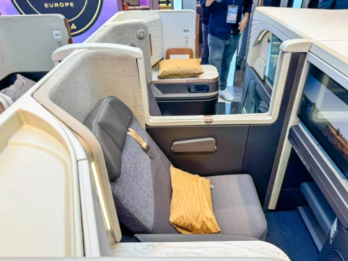 Turkish Airlines unveils its new Crystal Business Class seat