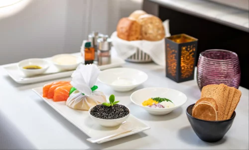 Qatar Airways introduces caviar in Business Class