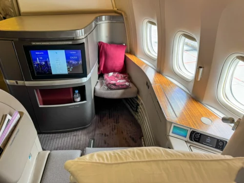 Review: Cathay Pacific First Class from Hong Kong to London