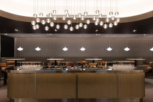 British Airways Seattle lounge