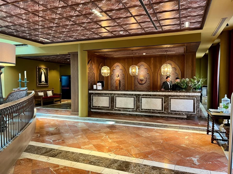 Palacio de Santa Paula reception