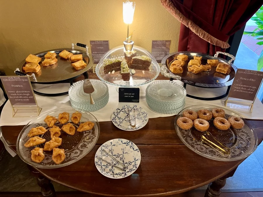Palacio de Santa Paula breakfast buffet