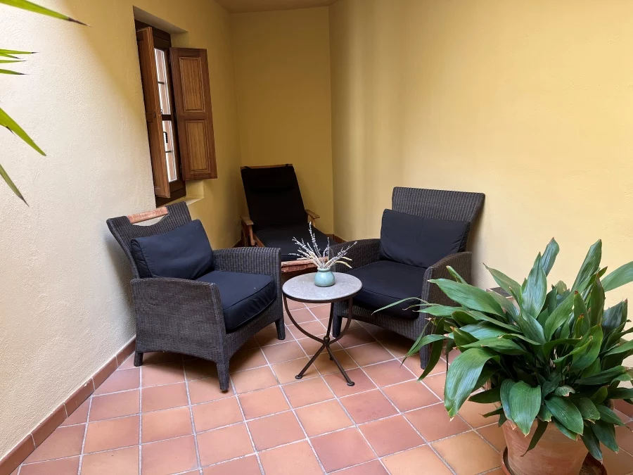 Palacio de Santa Paula junior suite terrace