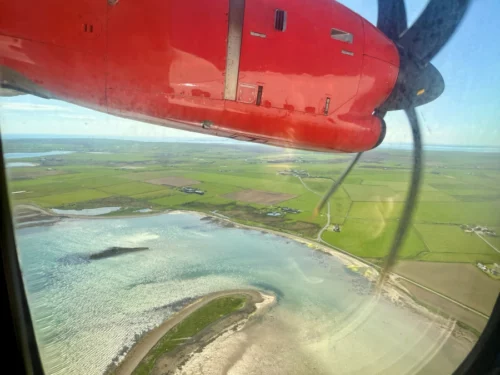 Loganair London to Kirkwall 5