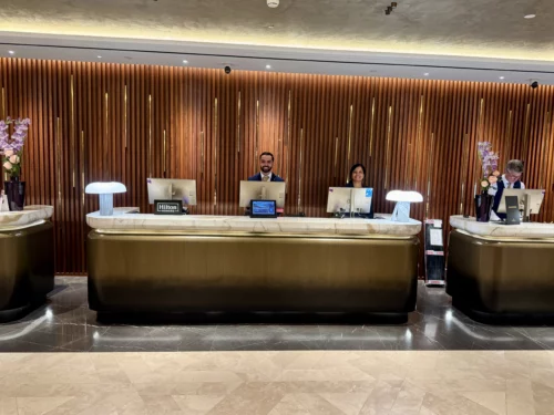London Hilton on Park Lane Reception