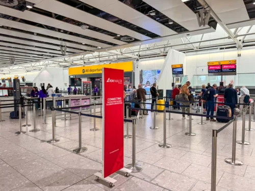 Review: KM Malta Airlines business class between London and Malta